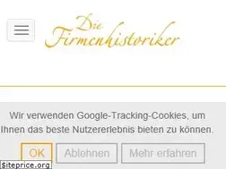 Sites similar to firmenhistoriker.de