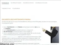 Sites similar to firmenkonten24.de