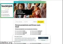 Sites similar to firmenverzeichnis.backinjob.de