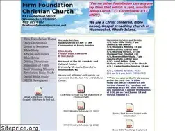 Sites similar to firmfoundationri.com