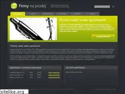 Sites similar to firmy-na-prodej.cz