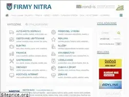 Sites similar to firmynitra.sk