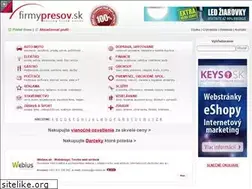 Sites similar to firmypresov.sk