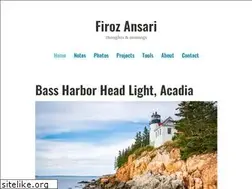 Sites similar to firozansari.com