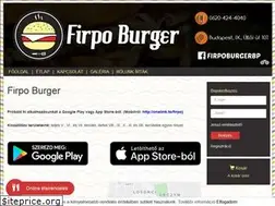 Sites similar to firpoburger.hu