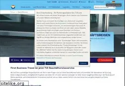 Sites similar to first-business-travel.de