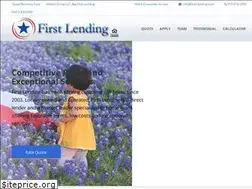 Sites similar to first-lending.com
