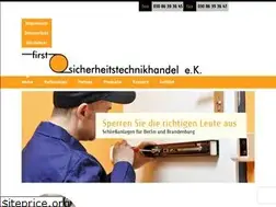 Sites similar to first-sicherheitstechnik.de