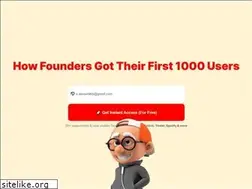 Sites similar to first1000.co
