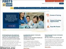 Sites similar to first5alameda.org