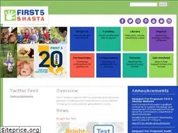 Sites similar to first5shasta.org