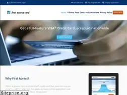 Sites similar to firstaccesscard.com