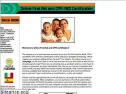 Sites similar to firstaidcpronline.com