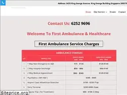 Sites similar to firstambulance.com.sg