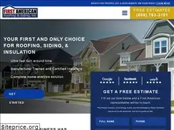 Sites similar to firstamericanroofing.com