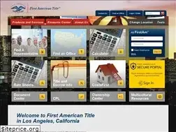 Sites similar to firstamlosangeles.com
