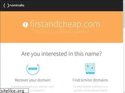 Sites similar to firstandcheap.com