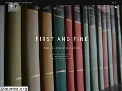 Sites similar to firstandfine.com