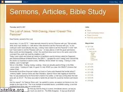 Sites similar to firstandlaurelsermons.blogspot.com