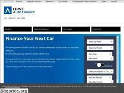 Sites similar to firstautofinance.ie