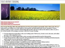 Sites similar to firstavetrading.com