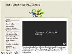 Sites similar to firstbaptistacademyconroe.com