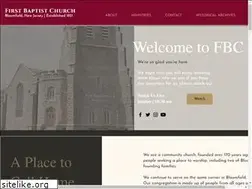 Sites similar to firstbaptistbloomfield.org