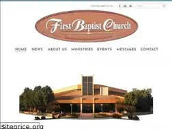 Sites similar to firstbaptistchurchdinuba.org