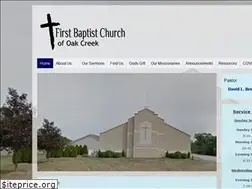 Sites similar to firstbaptistchurchoc.org