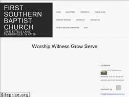 Sites similar to firstbaptistclarksville.org