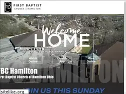 Sites similar to firstbaptisthamilton.org