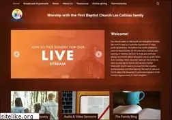 Sites similar to firstbaptistlascolinas.com