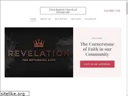 Sites similar to firstbaptistov.org
