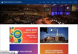 Sites similar to firstbaptistpc.com