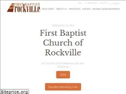 Sites similar to firstbaptistrockville.org
