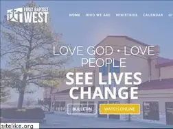 Sites similar to firstbaptistwest.com