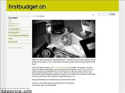 Sites similar to firstbudget.ch