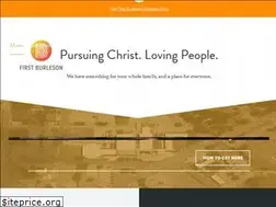 Sites similar to firstburleson.org