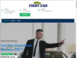 Sites similar to firstcab.in