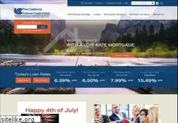 Sites similar to firstcalfcu.org