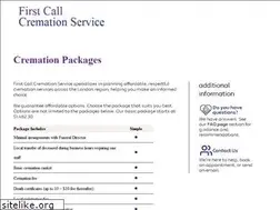 Sites similar to firstcallcremationservice.ca