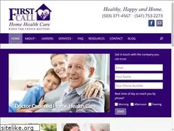 Sites similar to firstcallinhomecare.com