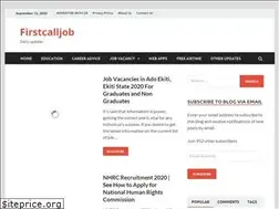 Sites similar to firstcalljob.com.ng