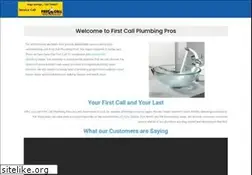 Sites similar to firstcallplumbingpros.com