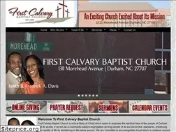 Sites similar to firstcalvary.org