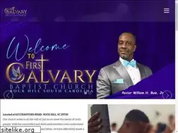Sites similar to firstcalvaryofrockhill.org