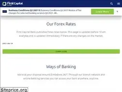 Sites similar to firstcapitalbank.co.zw