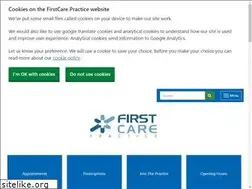 Sites similar to firstcaremedicalpractice.nhs.uk