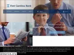 Sites similar to firstcarolinabank.com