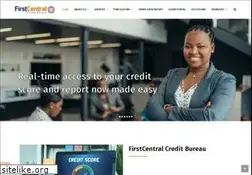 Sites similar to firstcentralcreditbureau.com